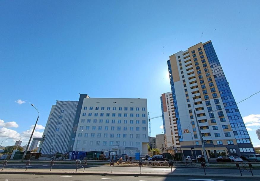 новая поликлинка в лошице